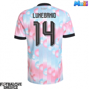 Belgie Dodi Lukebakio #14 Venkovní Dres MS 2026 Krátký Rukáv